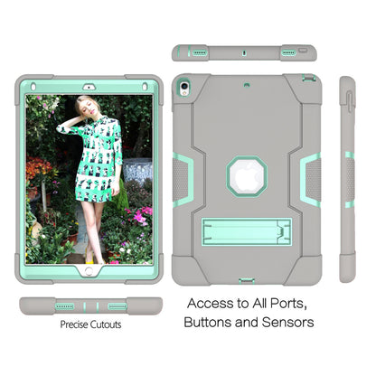 For iPad Air 10.5 inch (2019) Shock Proof TPU + PC Hybrid Tablet Case with Kickstand