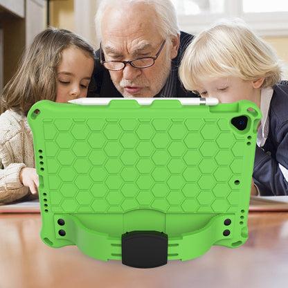 Honeycomb Texture EVA Tablet Hybrid Shell with Shoulder Strap for iPad 10.2 (2021)/(2020)/(2019)/iPad Pro 10.5-inch (2017)/iPad Air 10.5 inch (2019)