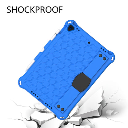 Honeycomb Texture EVA Tablet Hybrid Shell with Shoulder Strap for iPad 10.2 (2021)/(2020)/(2019)/iPad Pro 10.5-inch (2017)/iPad Air 10.5 inch (2019)