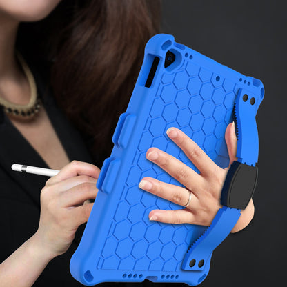Honeycomb Texture EVA Tablet Hybrid Shell with Shoulder Strap for iPad 10.2 (2021)/(2020)/(2019)/iPad Pro 10.5-inch (2017)/iPad Air 10.5 inch (2019)