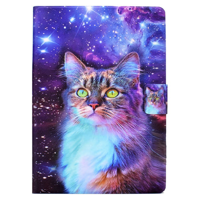 For iPad 10.2 (2021)/(2019)/(2020)/iPad Pro 10.5 (2017)/iPad Air 10.5 (2019) Pattern Printing PU Leather Tablet Case Cover Card Holder Stand Shell