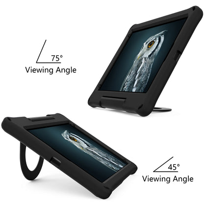 For iPad 10.2 (2019)/(2020)/(2021) EVA Shockproof Tablet Case Protective Cover with Ring Kickstand