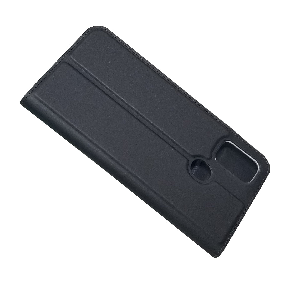 Magnetic Closure Leather Card Holder Phone Covering for Samsung Galaxy M30s / M2