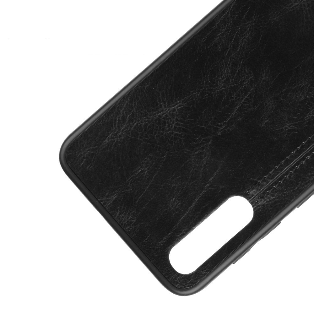 Leather Coated PC + TPU Protection Phone Shell Cover for Samsung Galaxy A70
