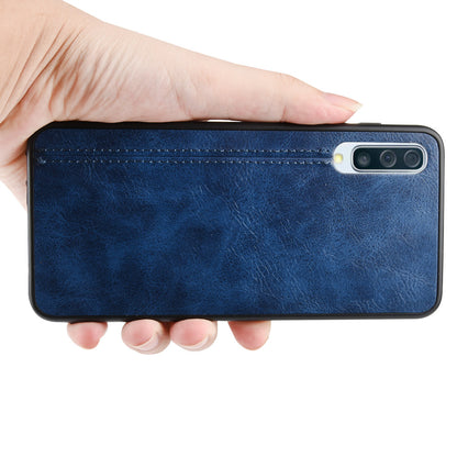 Leather Coated PC + TPU Protection Phone Shell Cover for Samsung Galaxy A70