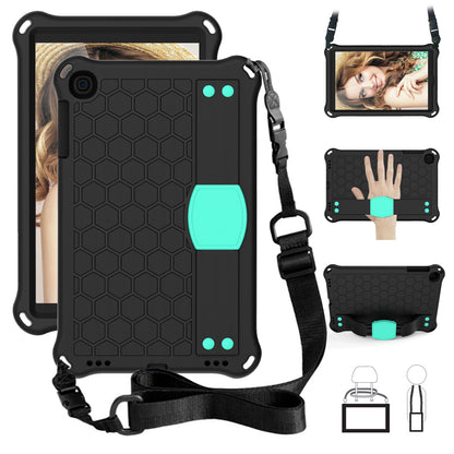 Honeycomb Texture EVA Tablet Hybrid Case with Shoulder Strap for Samsung Galaxy Tab A 10.1 (2019) SM-T510/T515