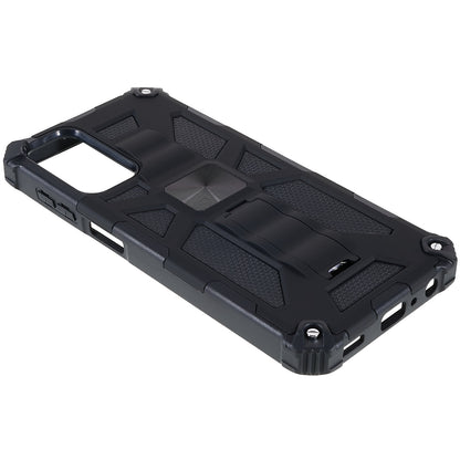 For Samsung Galaxy M23 5G / F23 5G / M13 4G Anti-wear Anti-shock PC and TPU Combo Armor Phone Case Kickstand Hybrid Protective Shell