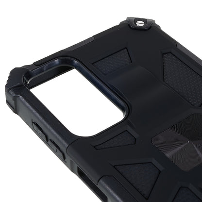 For Samsung Galaxy M23 5G / F23 5G / M13 4G Anti-wear Anti-shock PC and TPU Combo Armor Phone Case Kickstand Hybrid Protective Shell