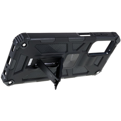 For Samsung Galaxy M23 5G / F23 5G / M13 4G Anti-wear Anti-shock PC and TPU Combo Armor Phone Case Kickstand Hybrid Protective Shell