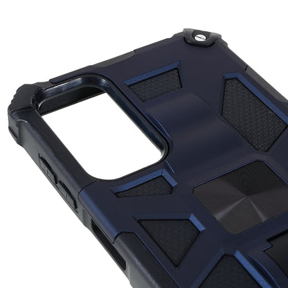 For Samsung Galaxy M23 5G / F23 5G / M13 4G Anti-wear Anti-shock PC and TPU Combo Armor Phone Case Kickstand Hybrid Protective Shell