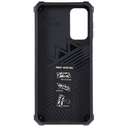 For Samsung Galaxy M23 5G / F23 5G / M13 4G Anti-wear Anti-shock PC and TPU Combo Armor Phone Case Kickstand Hybrid Protective Shell