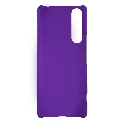 Rubberized Hard PC Case Protective Cell Phone Covering for Sony Xperia 1 II