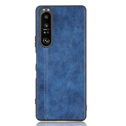 Litchi Texture PU Leather Coated PC Mobile Casing for Sony Sony Xperia 1 III 5G