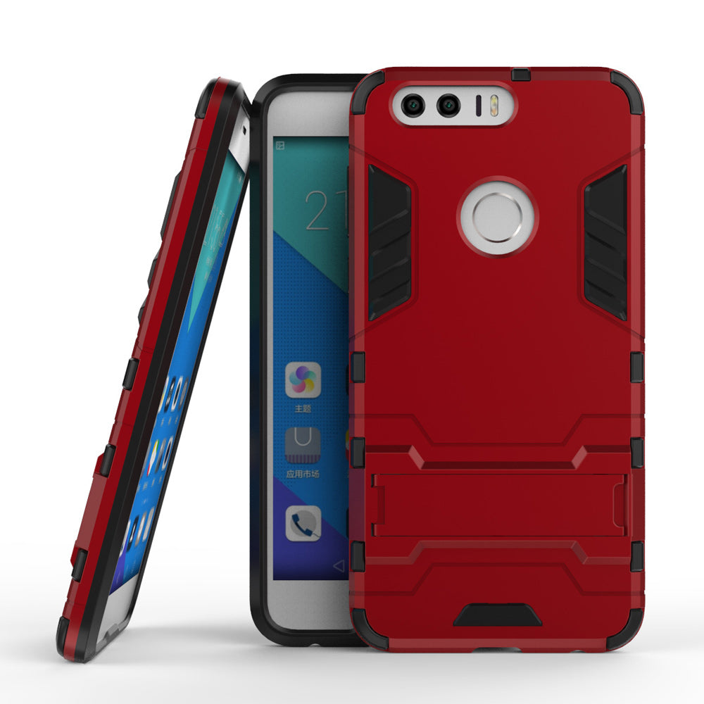 Solid PC + TPU Hybrid Shell with Kickstand for Huawei Honor 8