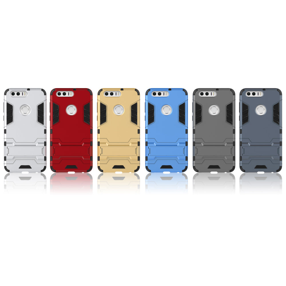 Solid PC + TPU Hybrid Shell with Kickstand for Huawei Honor 8