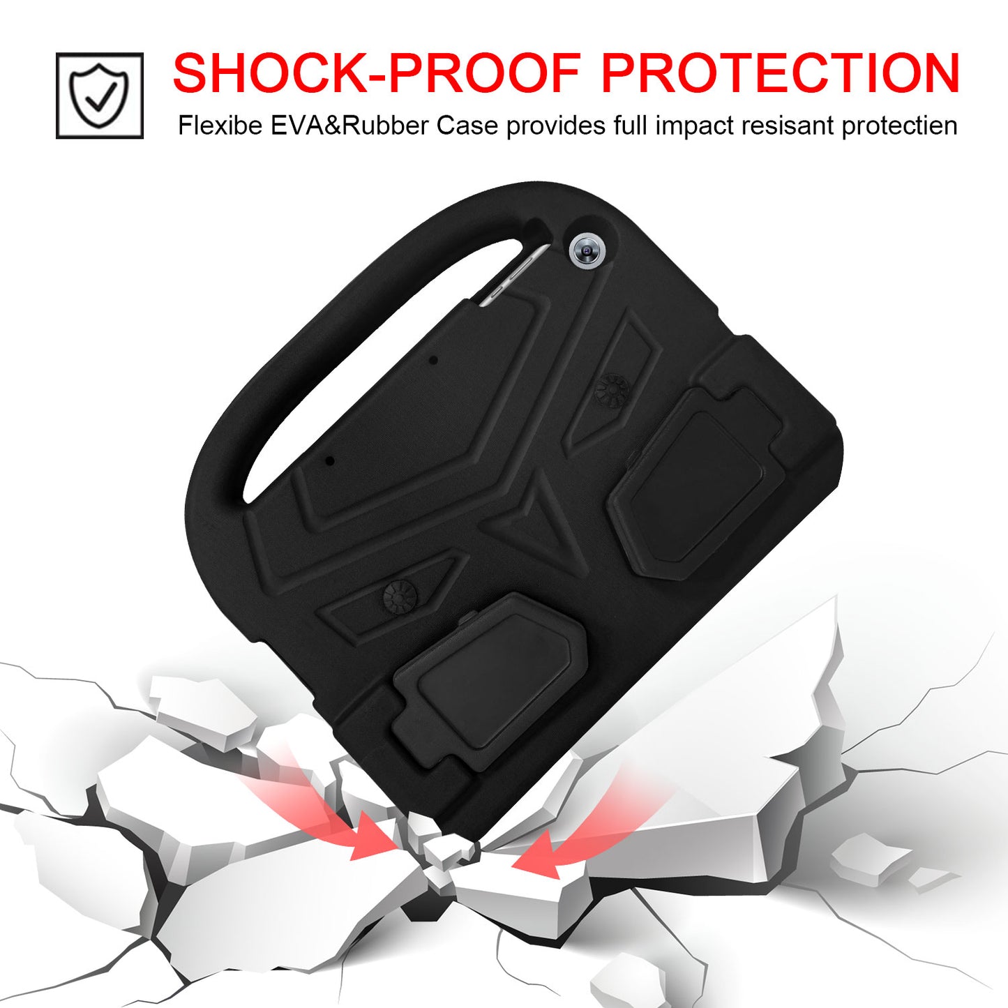 Sparrow Style EVA Tablet Protective Case Cover with Kickstand for Huawei Enjoy Tablet 2 10.1 / T10 9.7 / T10S 10.1