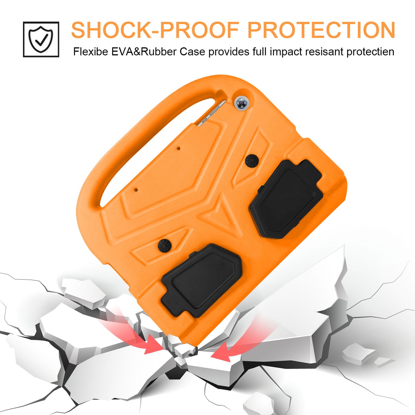 Sparrow Style EVA Tablet Protective Case Cover with Kickstand for Huawei Enjoy Tablet 2 10.1 / T10 9.7 / T10S 10.1