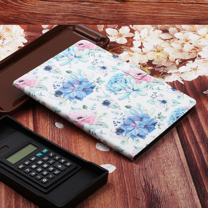 Flower Pattern Printing Tablet Cover for Lenovo Tab M10 TB-X605F