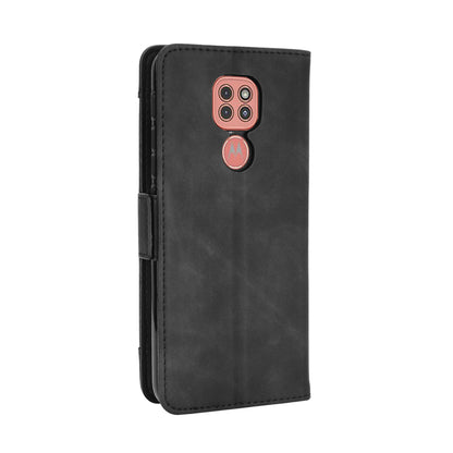 Multi-slot Leather Case Wallet Stand Shell Protector for Motorola Moto E7 Plus