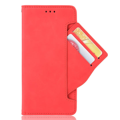 Multi-slot Leather Case Wallet Stand Shell Protector for Motorola Moto E7 Plus