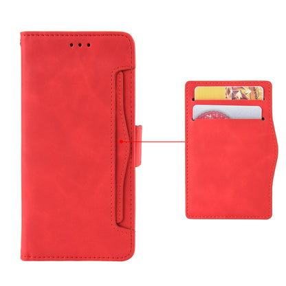Multi-slot Leather Case Wallet Stand Shell Protector for Motorola Moto E7 Plus