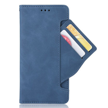 Multi-slot Leather Case Wallet Stand Shell Protector for Motorola Moto E7 Plus