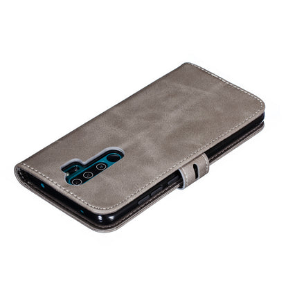 Imprinted Cat Pattern Leather Wallet Stand Case for Xiaomi Redmi Note 8 Pro