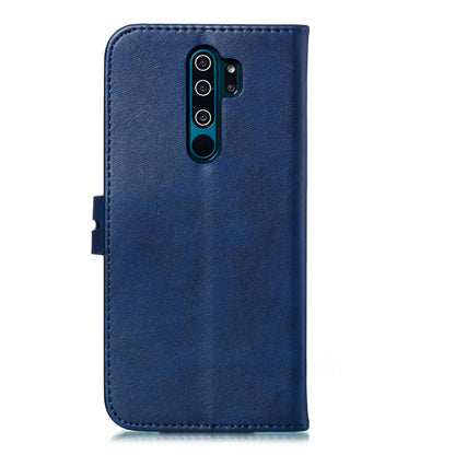 Imprinted Cat Pattern Leather Wallet Stand Case for Xiaomi Redmi Note 8 Pro