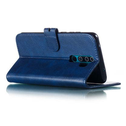 Imprinted Cat Pattern Leather Wallet Stand Case for Xiaomi Redmi Note 8 Pro