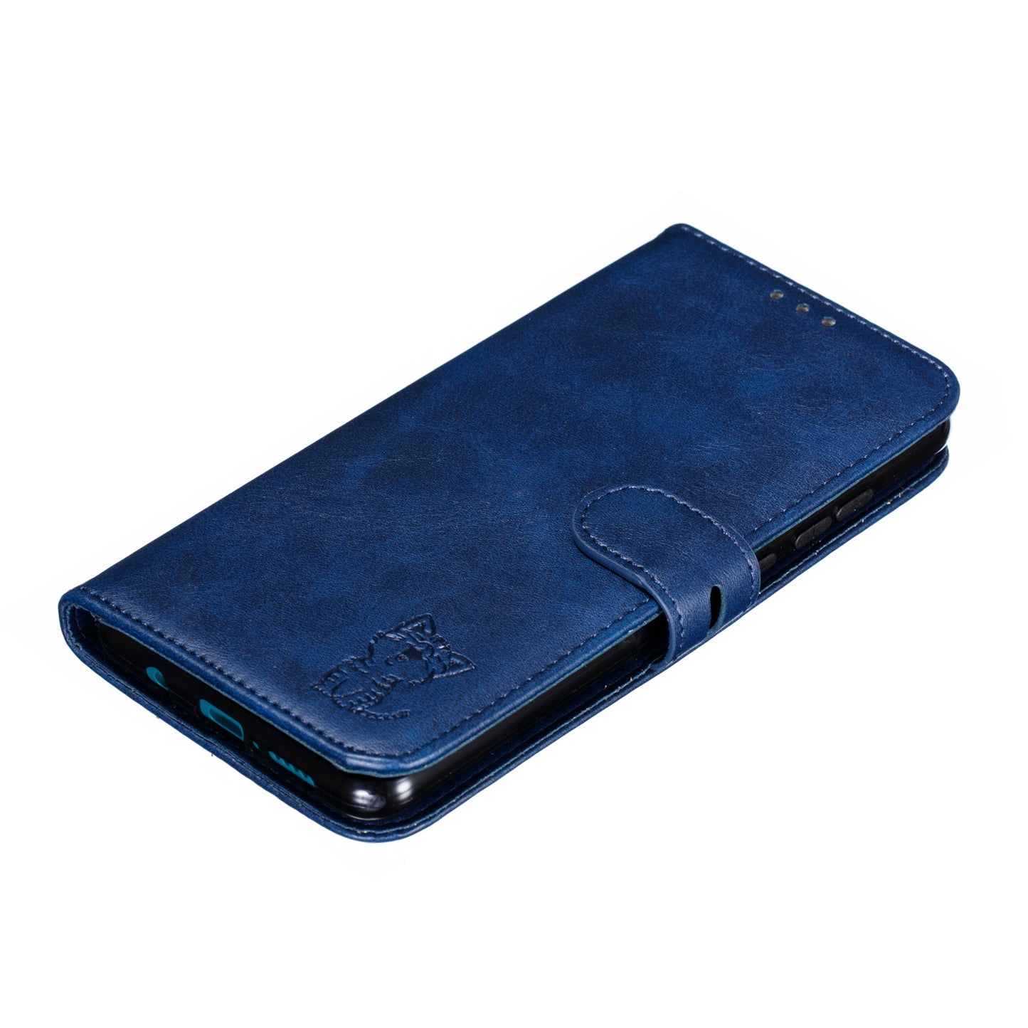 Imprinted Cat Pattern Leather Wallet Stand Case for Xiaomi Redmi Note 8 Pro