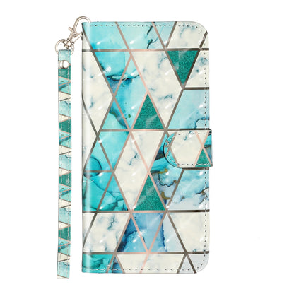 Light Spot Decor Pattern Printing Shell Wallet Stand Leather Cover for Xiaomi Redmi Note 8T