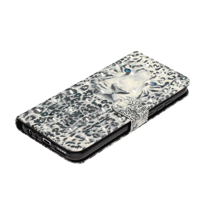 Light Spot Decor Pattern Printing Shell Wallet Stand Leather Cover for Xiaomi Redmi Note 8T