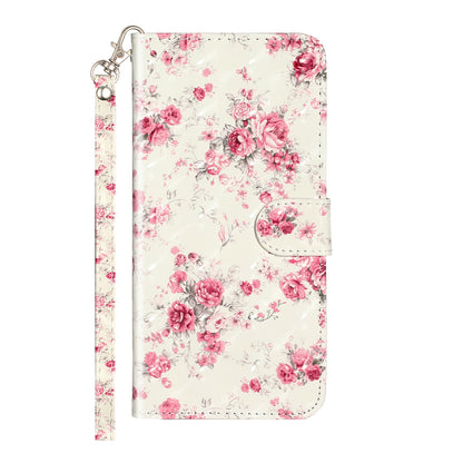 Light Spot Decor Pattern Printing Shell Wallet Stand Leather Cover for Xiaomi Redmi Note 8T