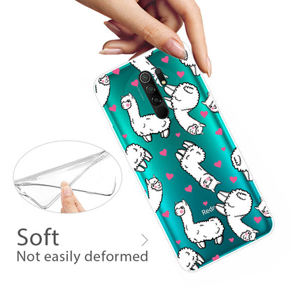 Pattern Printing Soft TPU Mobile Phone Case for Xiaomi Redmi 9