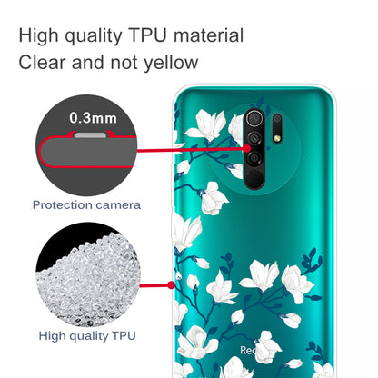 Pattern Printing Soft TPU Mobile Phone Case for Xiaomi Redmi 9