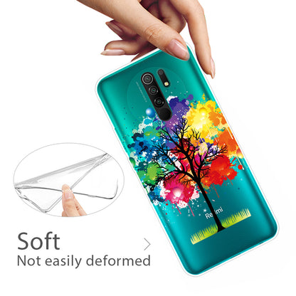 Pattern Printing Soft TPU Mobile Phone Case for Xiaomi Redmi 9