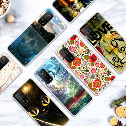 Pattern Printing TPU Phone Soft Case for Xiaomi Mi 10T 5G / Mi 10T Pro 5G/Redmi K30S