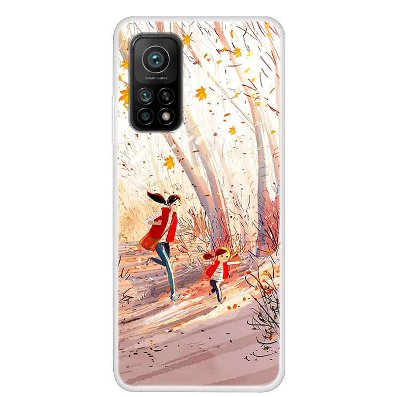 Pattern Printing TPU Phone Soft Case for Xiaomi Mi 10T 5G / Mi 10T Pro 5G/Redmi K30S