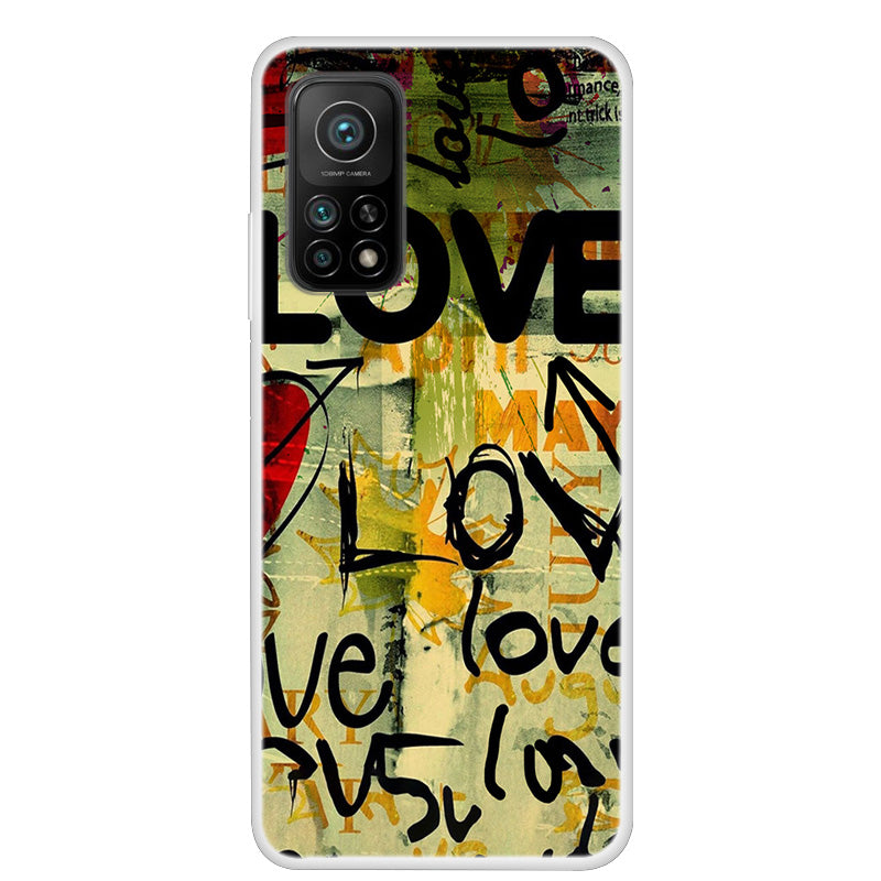 Pattern Printing TPU Phone Soft Case for Xiaomi Mi 10T 5G / Mi 10T Pro 5G/Redmi K30S
