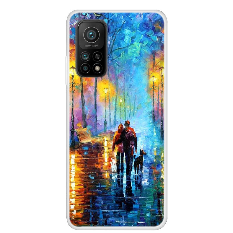 Pattern Printing TPU Phone Soft Case for Xiaomi Mi 10T 5G / Mi 10T Pro 5G/Redmi K30S