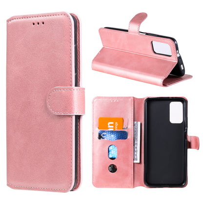 Classic Wallet Stand Flip Leather Phone Case for Xiaomi Poco M3 / Redmi Note 9 4G (Qualcomm Snapdragon 662) / Redmi 9T / Redmi 9 Power