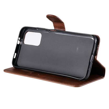 Classic Wallet Stand Flip Leather Phone Case for Xiaomi Poco M3 / Redmi Note 9 4G (Qualcomm Snapdragon 662) / Redmi 9T / Redmi 9 Power