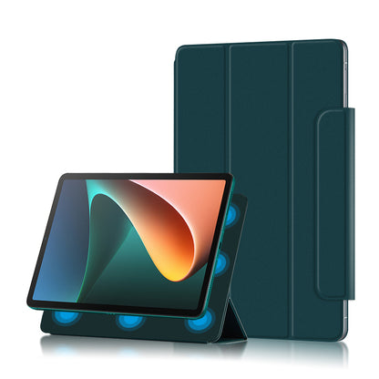 Lightweight Trifold Stand PU Leather Shell Book Cover with Magnetic Clasp for Xiaomi Pad 5 / Pad 5 Pro