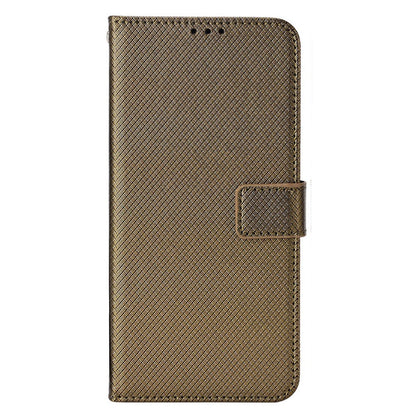 For Xiaomi Mix 4 Flip Wallet Case Horizontal Viewing Stand Diamond Texture PU Leather Protective Cover with Strap