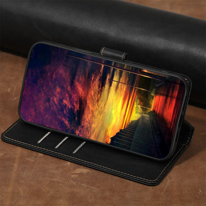 For Xiaomi Redmi K50 Gaming/Xiaomi Poco F4 GT Anti-scratch TPU+PU Leather Phone Cover with Strong Magnetic Buckle Waterproof RFID Blocking Full Protection Phone Case Wallet Stand