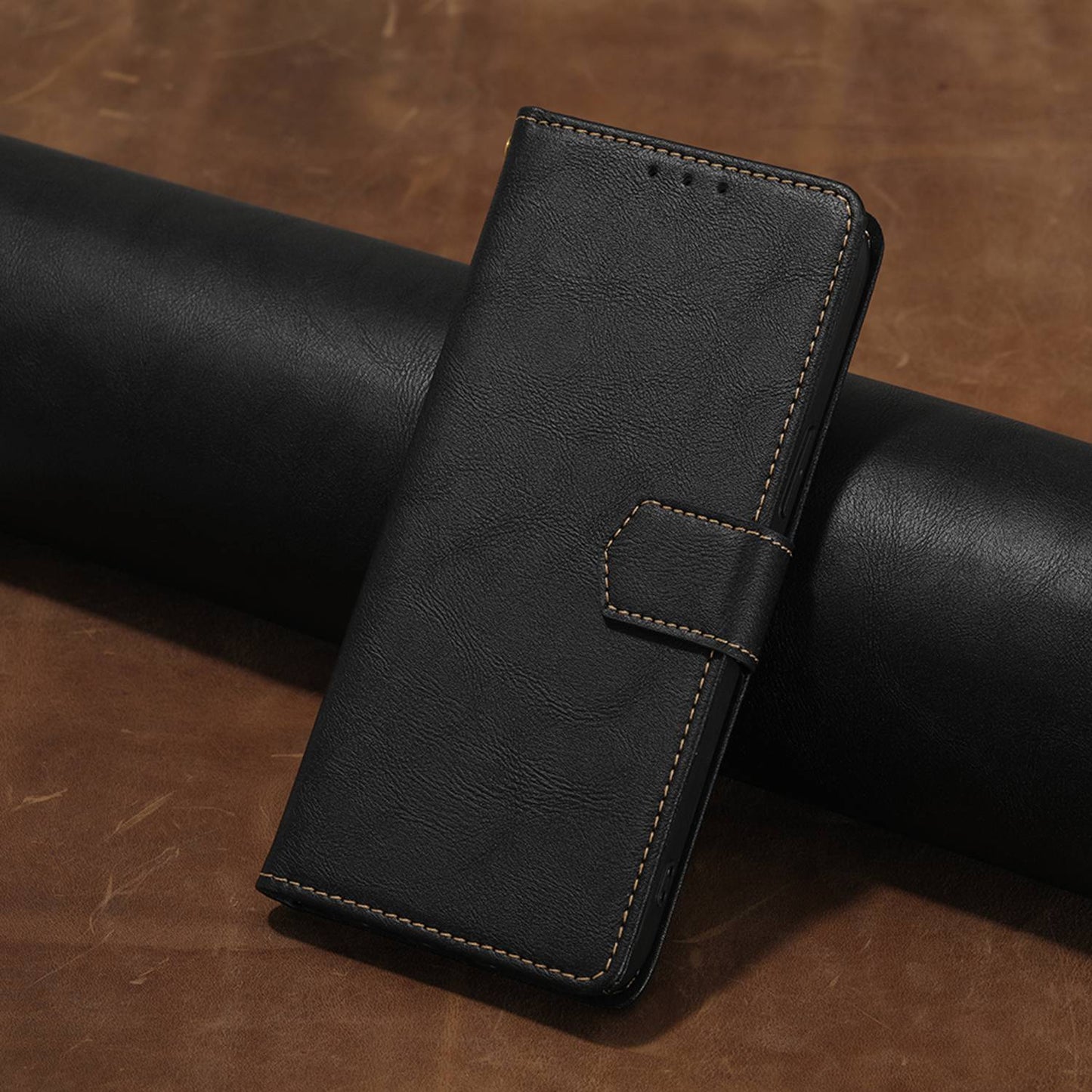 For Xiaomi Redmi K50 Gaming/Xiaomi Poco F4 GT Anti-scratch TPU+PU Leather Phone Cover with Strong Magnetic Buckle Waterproof RFID Blocking Full Protection Phone Case Wallet Stand