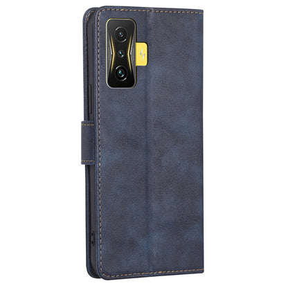 For Xiaomi Redmi K50 Gaming/Xiaomi Poco F4 GT Anti-scratch TPU+PU Leather Phone Cover with Strong Magnetic Buckle Waterproof RFID Blocking Full Protection Phone Case Wallet Stand