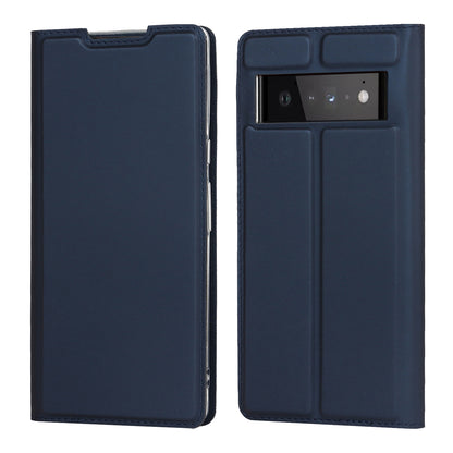 PU Leather Card Holder Design Light Slim Protective Phone Case with Stand for Google Pixel 6 Pro
