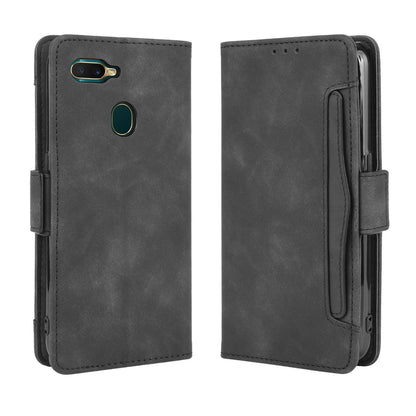 Wallet Stand Flip Leather Protective Case for OPPO A12/A7/AX7/A5s/AX5s