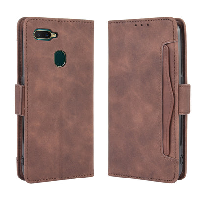 Wallet Stand Flip Leather Protective Case for OPPO A12/A7/AX7/A5s/AX5s